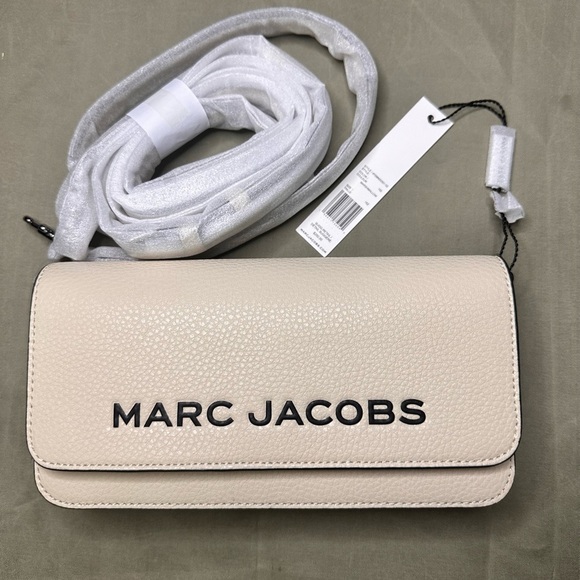Marc Jacobs The Mini Leather Crossbody Bag - Marshmallow - Picture 5 of 7